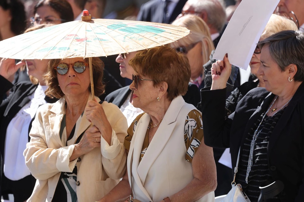 Presentación de la Jura de Bandera Civil en el Patio del Pozo de Medina del Campo. Yaiza Cobos ( REGRESAMOS )